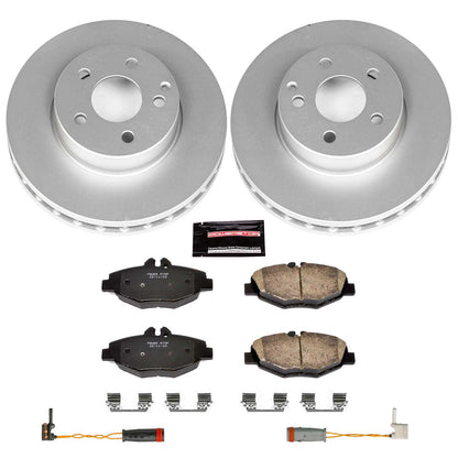 PowerStop Power Stop 03-05 Mercedes-Benz E320 Front Z23 Evolution Sport Coated Brake Kit CRK5325
