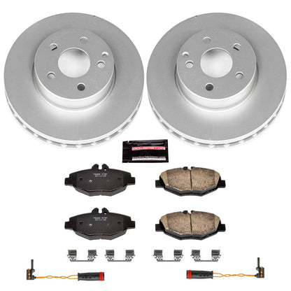 PowerStop Power Stop 2006 Mercedes-Benz E320 Front Z23 Evolution Sport Coated Brake Kit CRK5326