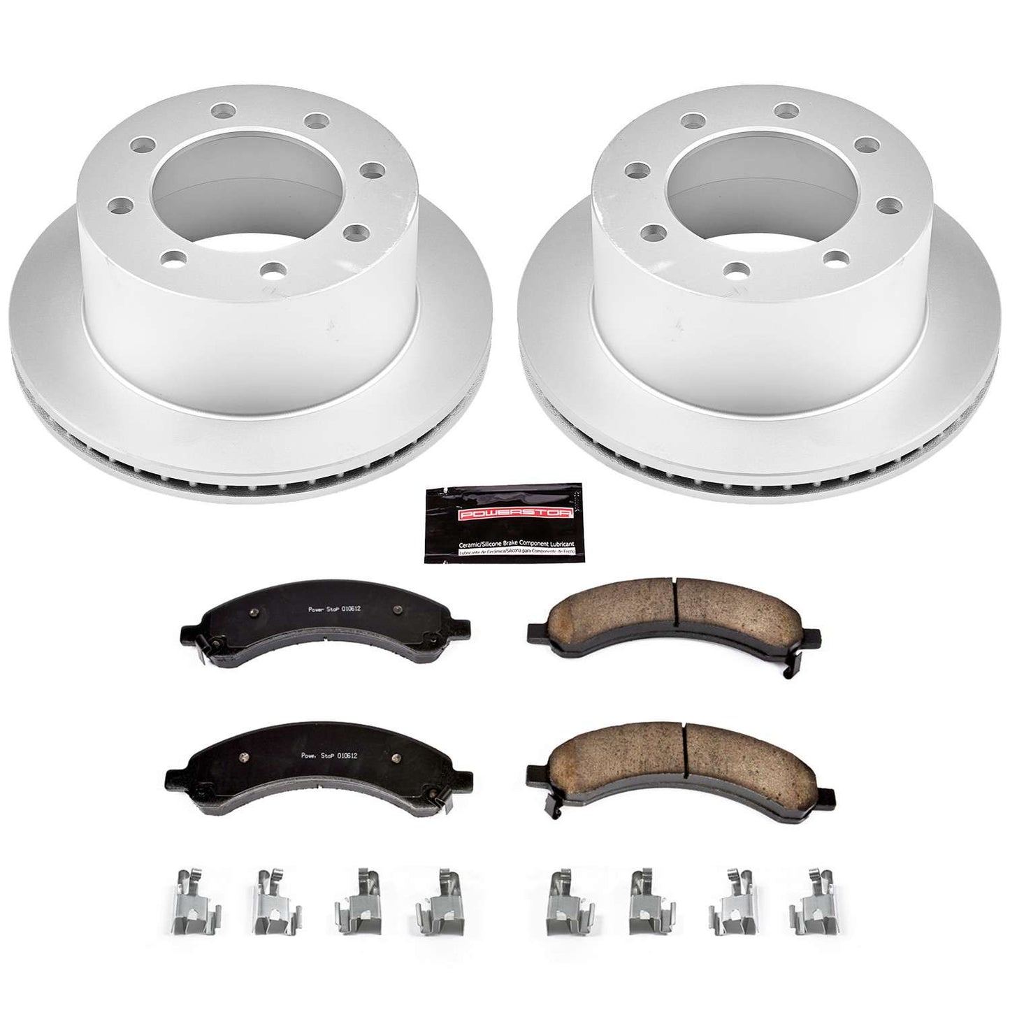 PowerStop Power Stop 03-08 Chevrolet Express 3500 Rear Z17 Evolution Geomet Coated Brake Kit CRK5328