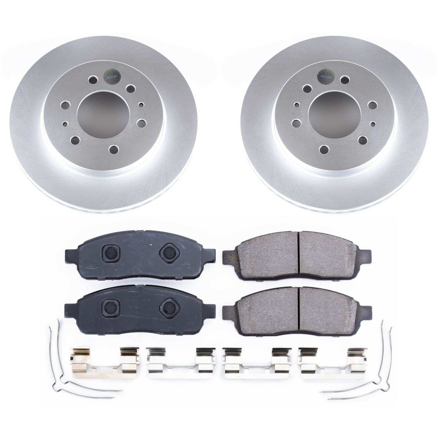 PowerStop Power Stop 2009 Ford F-150 Front Z17 Evolution Geomet Coated Brake Kit CRK5336