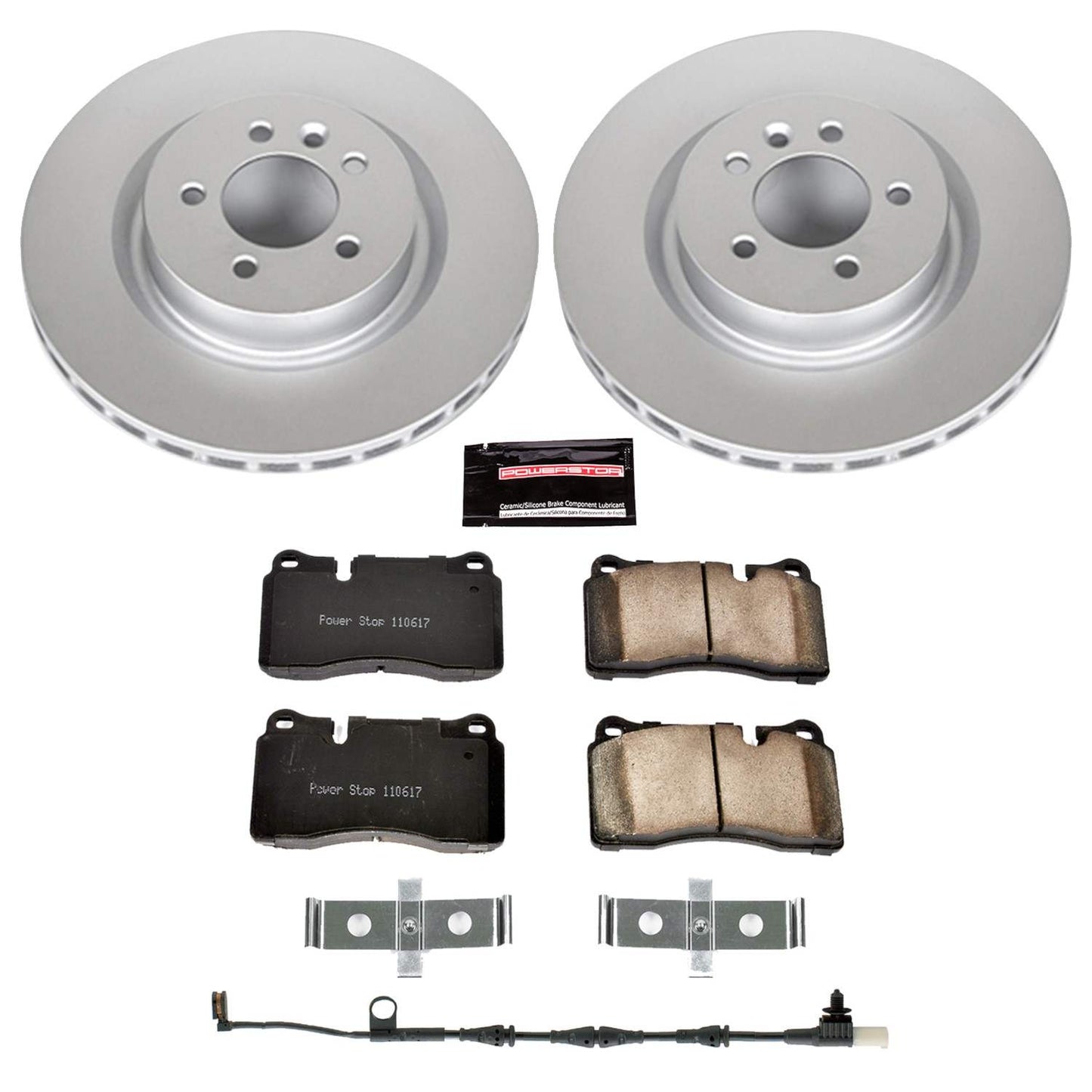 PowerStop Power Stop 06-09 Land Rover Range Rover Sport Front Z23 Evolution Sport Coated Brake Kit CRK5422