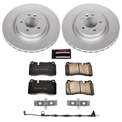PowerStop Power Stop 06-09 Land Rover Range Rover Sport Front Z23 Evolution Sport Coated Brake Kit CRK5422
