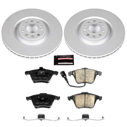 PowerStop Power Stop 09-11 Volkswagen CC Front Z23 Evolution Sport Coated Brake Kit CRK5425