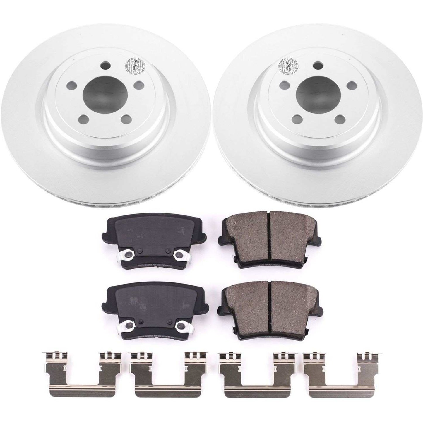 PowerStop Power Stop 06-14 Dodge Charger Rear Z17 Evolution Geomet Coated Brake Kit CRK5486