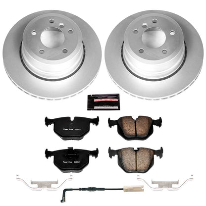 PowerStop Power Stop 06-07 BMW 530xi Rear Z23 Evolution Sport Coated Brake Kit CRK5492