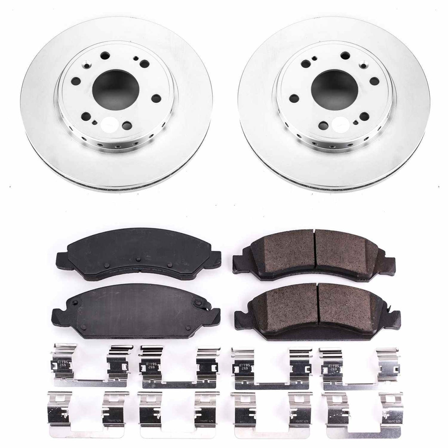 PowerStop Power Stop 08-19 Chevrolet Tahoe Front Z17 Evolution Geomet Coated Brake Kit CRK5519