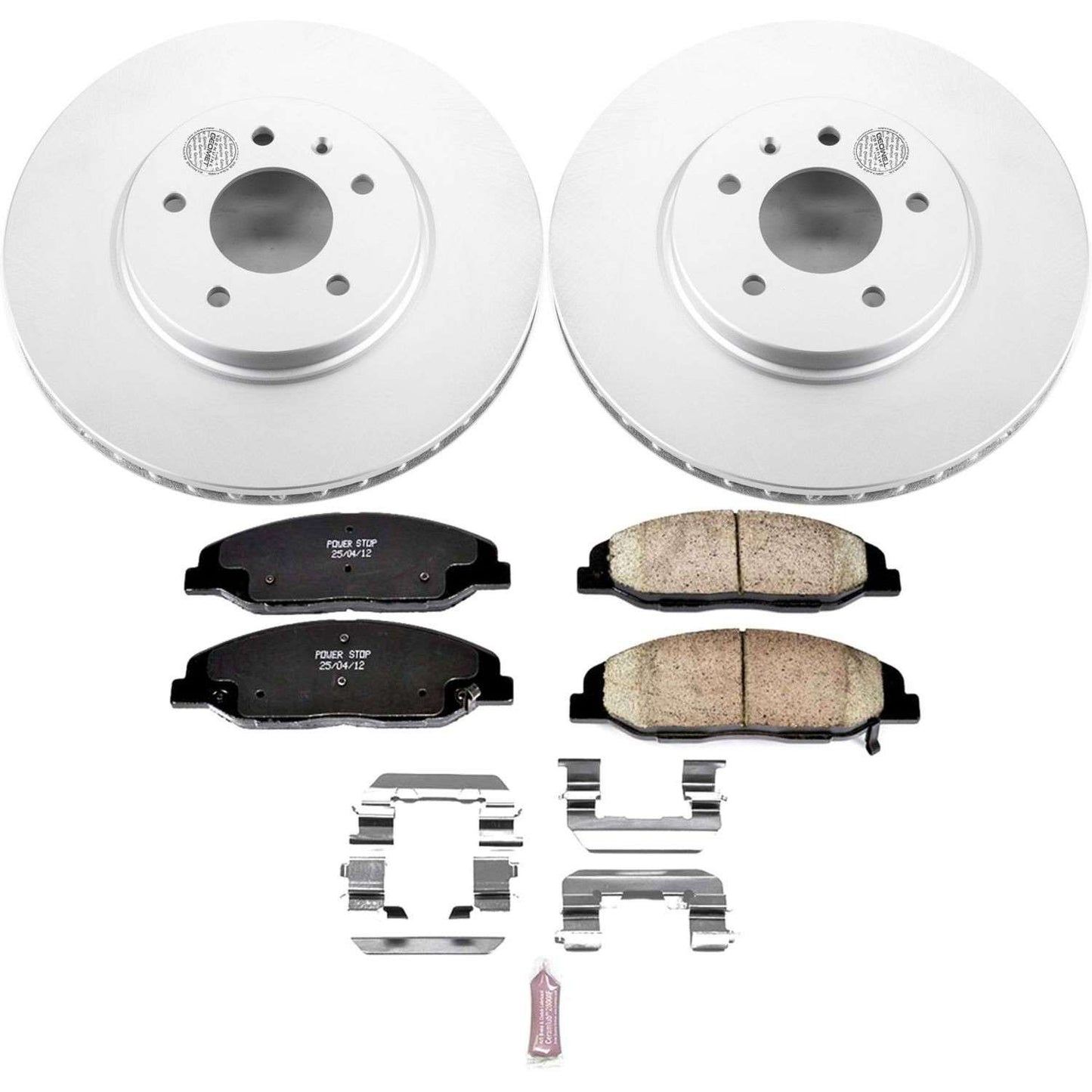 PowerStop Power Stop 09-11 Cadillac STS Front Z17 Evolution Geomet Coated Brake Kit CRK5538