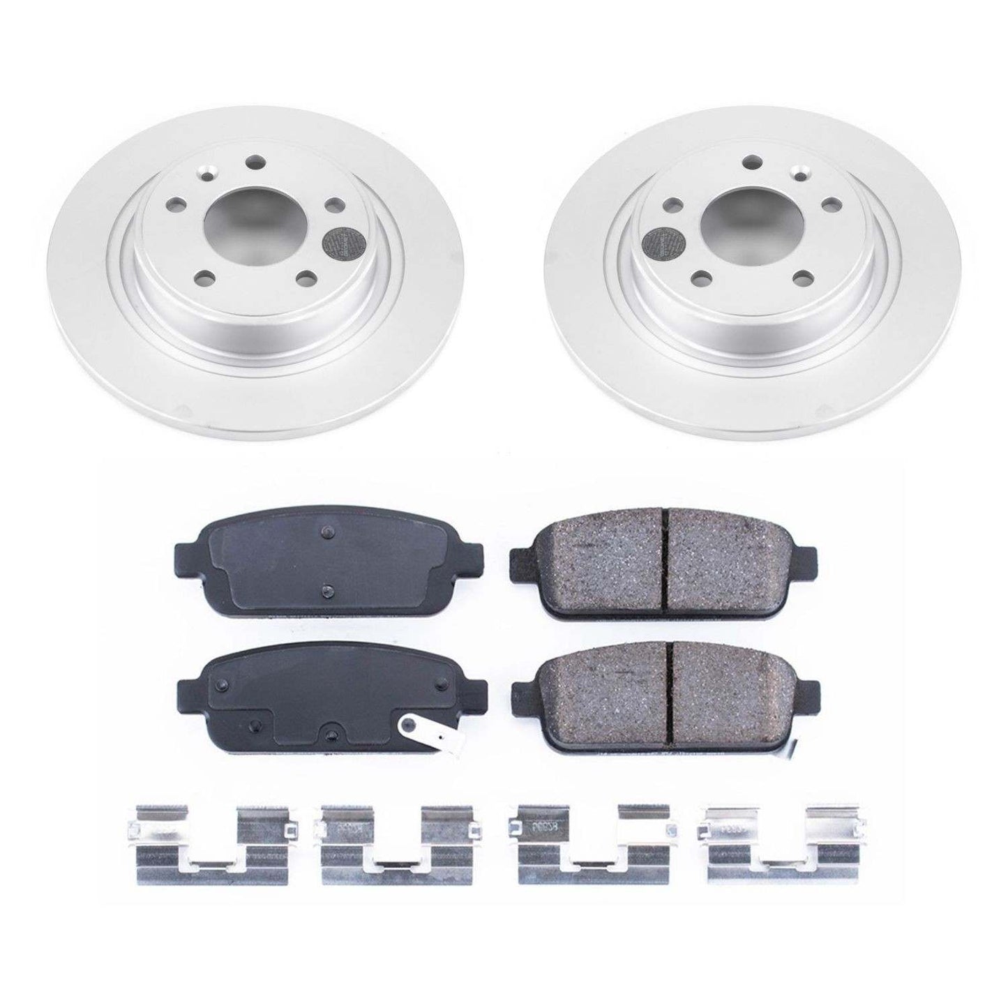 PowerStop Power Stop 16-18 Buick Cascada Rear Z17 Evolution Geomet Coated Brake Kit CRK5552