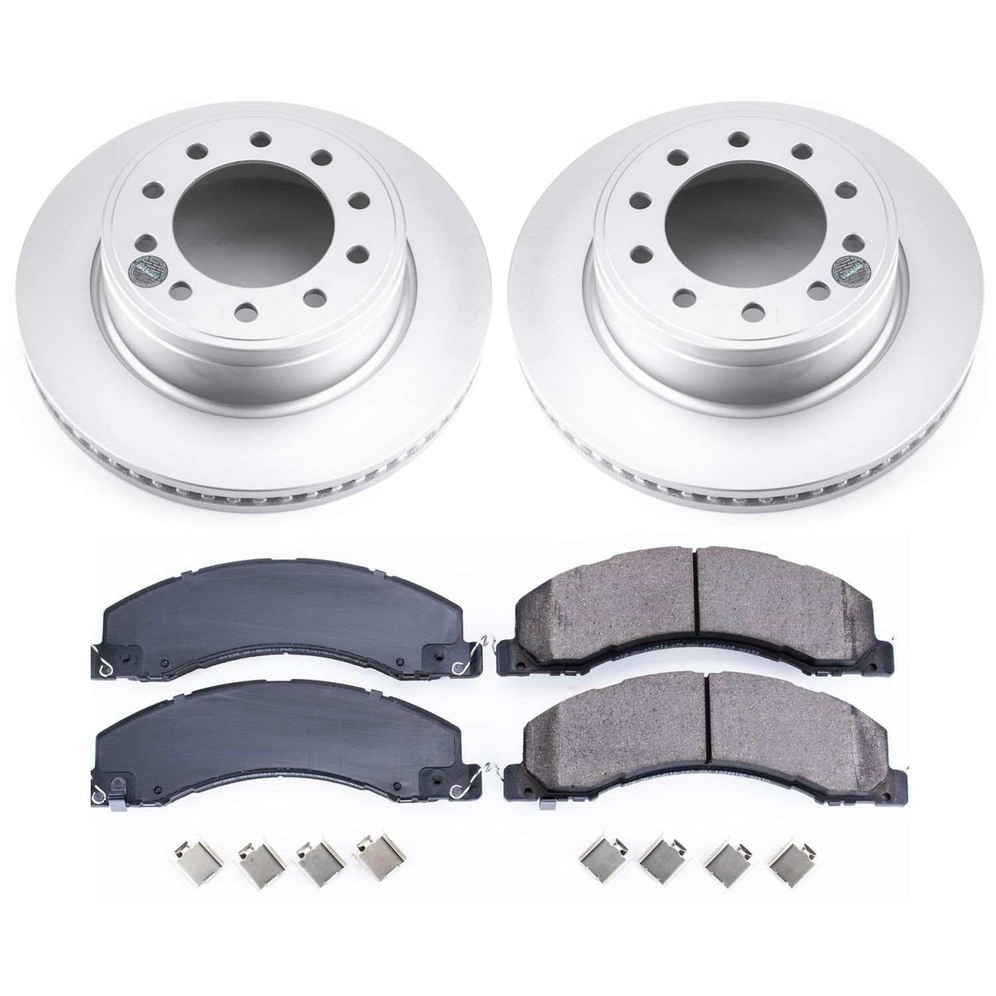 PowerStop Power Stop 11-18 Ram 4500 Front Z17 Evolution Geomet Coated Brake Kit CRK5567