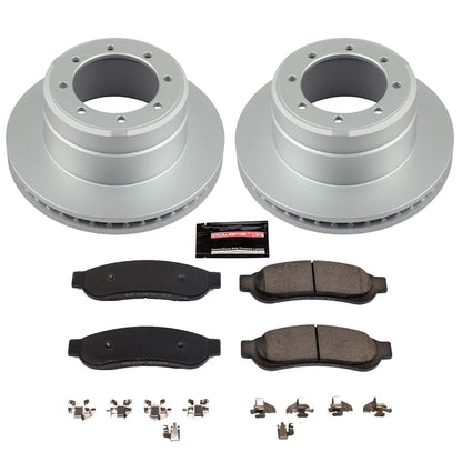 PowerStop Power Stop 10-12 Ford F-350 Super Duty Rear Z17 Evolution Geomet Coated Brake Kit CRK5579