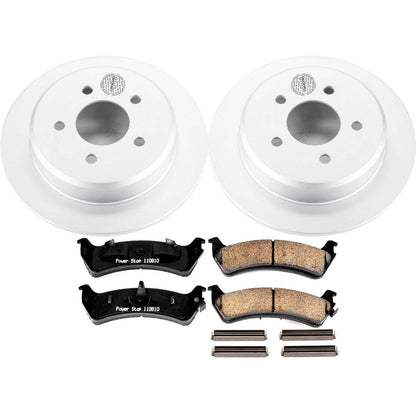 PowerStop Power Stop 01-02 Ford Explorer Sport Rear Z17 Evolution Geomet Coated Brake Kit CRK5592