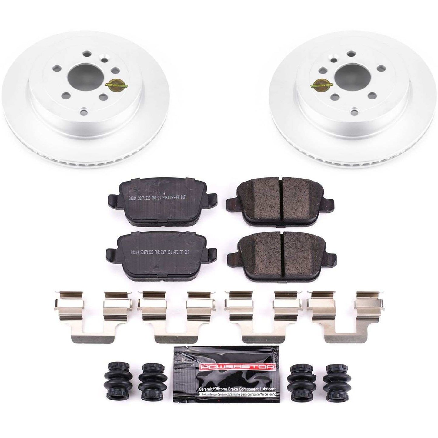 PowerStop Power Stop 08-12 Land Rover LR2 Rear Z23 Evolution Sport Coated Brake Kit CRK5653