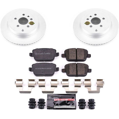 PowerStop Power Stop 08-12 Land Rover LR2 Rear Z23 Evolution Sport Coated Brake Kit CRK5653