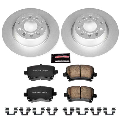 PowerStop Power Stop 2013 Audi A3 Rear Z23 Evolution Sport Coated Brake Kit CRK5662