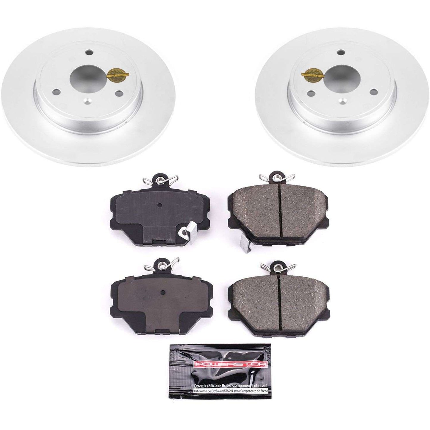 PowerStop Power Stop 08-16 Smart Fortwo Front Z23 Evolution Sport Coated Brake Kit CRK5695