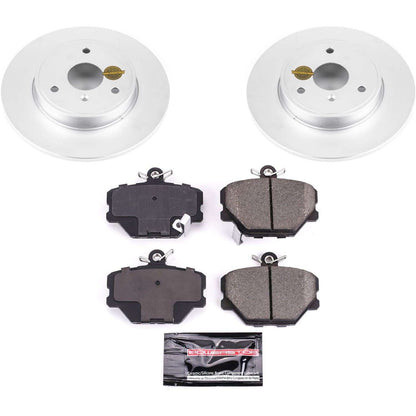 PowerStop Power Stop 08-16 Smart Fortwo Front Z23 Evolution Sport Coated Brake Kit CRK5695