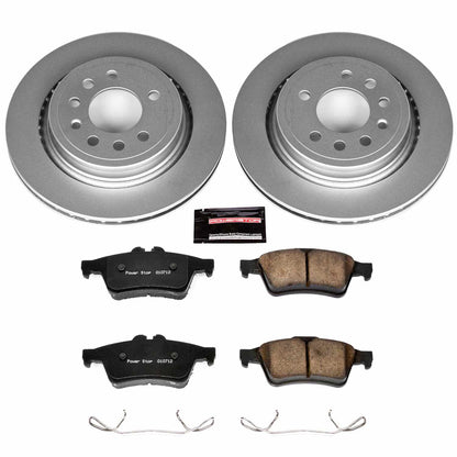 PowerStop Power Stop 08-11 Saab 9-3 Rear Z23 Evolution Sport Coated Brake Kit CRK5698