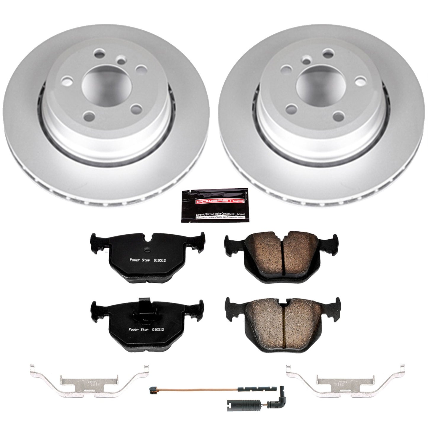 PowerStop Power Stop 04-10 BMW X3 Rear Z23 Evolution Sport Coated Brake Kit CRK5738