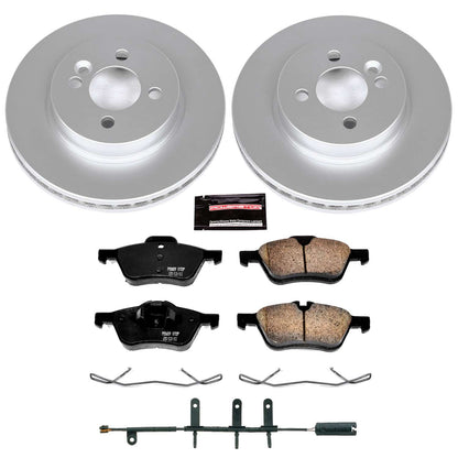 PowerStop Power Stop 07-08 Mini Cooper Front Z23 Evolution Sport Coated Brake Kit CRK5780