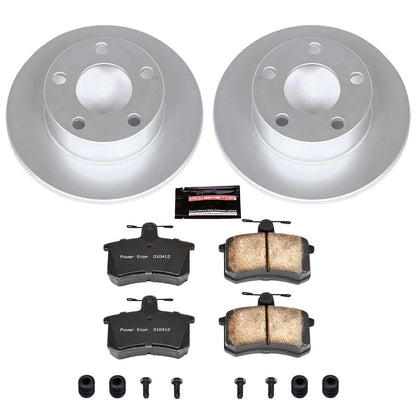 PowerStop Power Stop 96-01 Audi A4 Quattro Rear Z23 Evolution Sport Coated Brake Kit CRK584