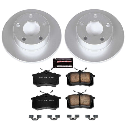 PowerStop Power Stop 99-05 Volkswagen Passat Rear Z23 Evolution Sport Coated Brake Kit CRK585
