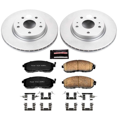 PowerStop Power Stop 07-13 Suzuki SX4 Front Z17 Evolution Geomet Coated Brake Kit CRK5887