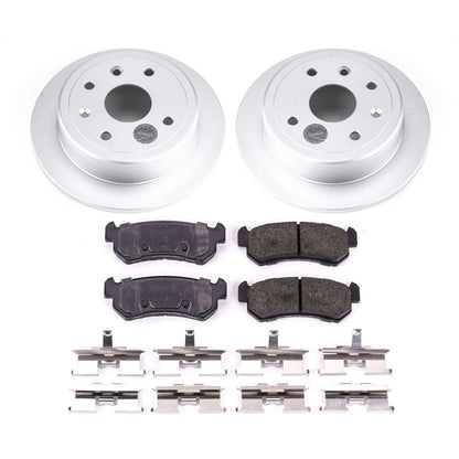 PowerStop Power Stop 04-06 Suzuki Forenza Rear Z17 Evolution Geomet Coated Brake Kit CRK5897