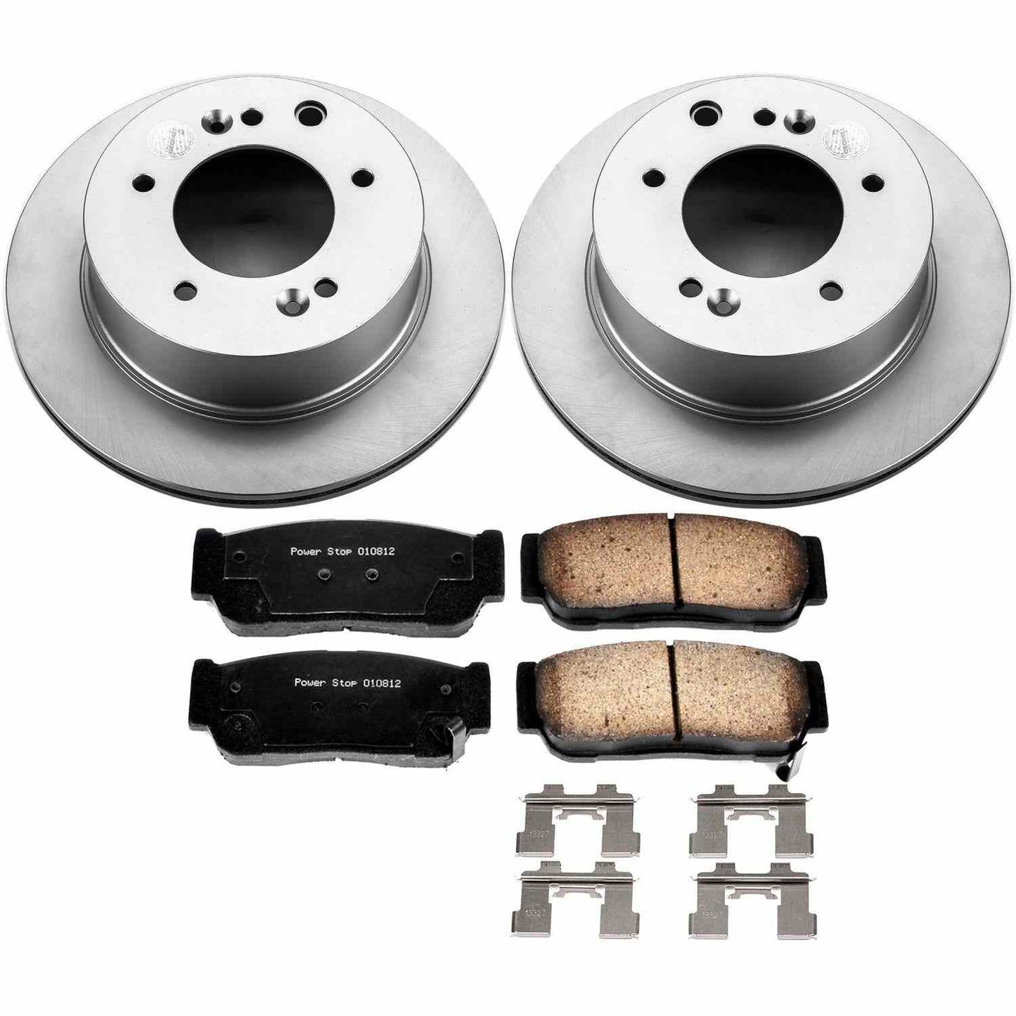 PowerStop Power Stop 03-06 Kia Sorento Rear Z17 Evolution Geomet Coated Brake Kit CRK5901
