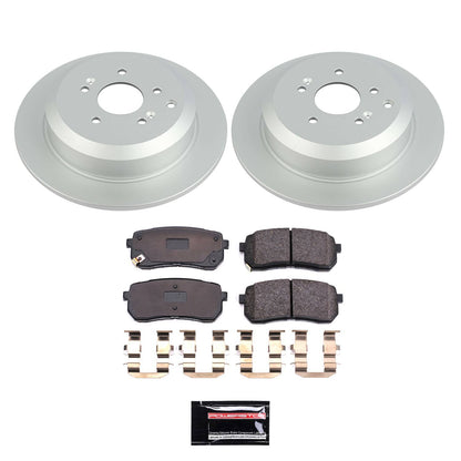 PowerStop Power Stop 07-12 Hyundai Veracruz Rear Z17 Evolution Geomet Coated Brake Kit CRK5920