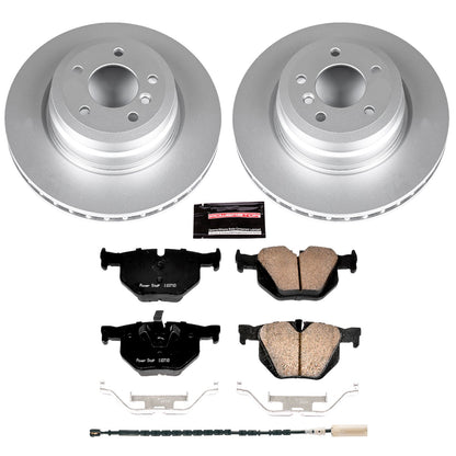 PowerStop Power Stop 11-13 BMW 335i Rear Z23 Evolution Sport Coated Brake Kit CRK5982