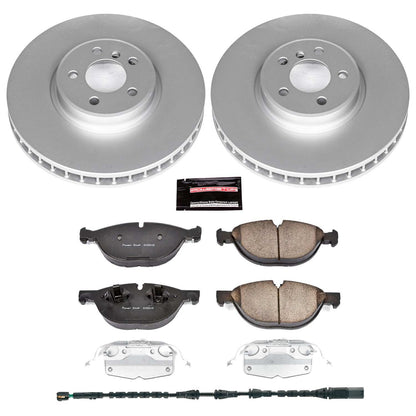 PowerStop Power Stop 11-18 BMW X5 Front Z23 Evolution Sport Coated Brake Kit CRK6009