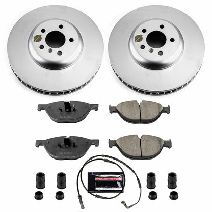 PowerStop Power Stop 09-10 BMW 750i Front Z23 Evolution Sport Coated Brake Kit CRK6012