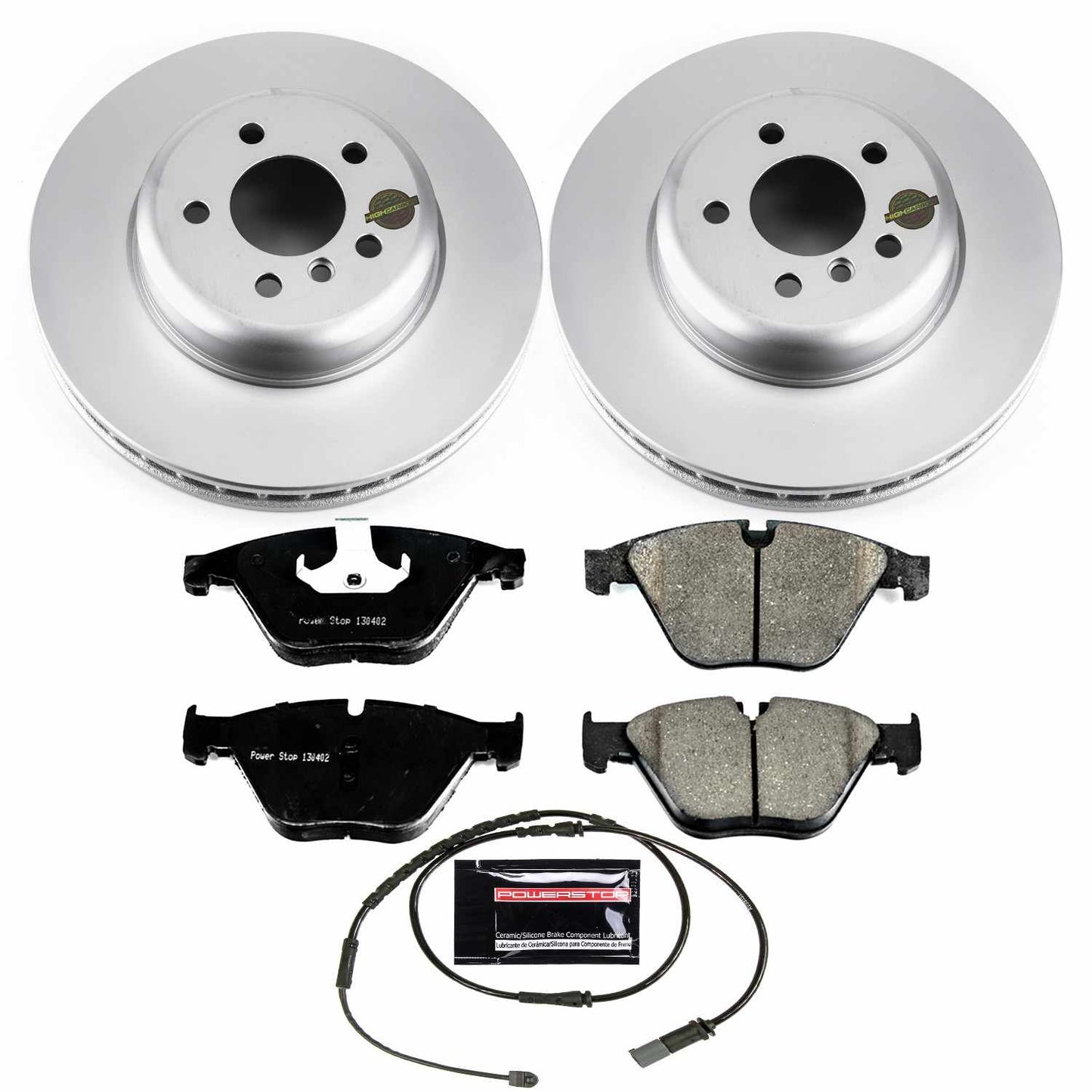 PowerStop Power Stop 14-16 BMW 535d Front Z23 Evolution Sport Coated Brake Kit CRK6020