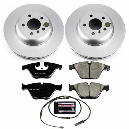 PowerStop Power Stop 14-16 BMW 535d Front Z23 Evolution Sport Coated Brake Kit CRK6020