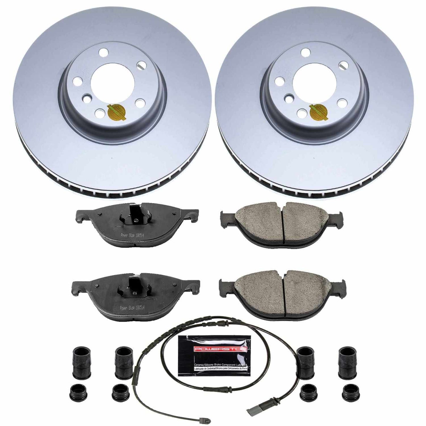 PowerStop Power Stop 10-17 BMW 535i GT Front Z23 Evolution Sport Coated Brake Kit CRK6026