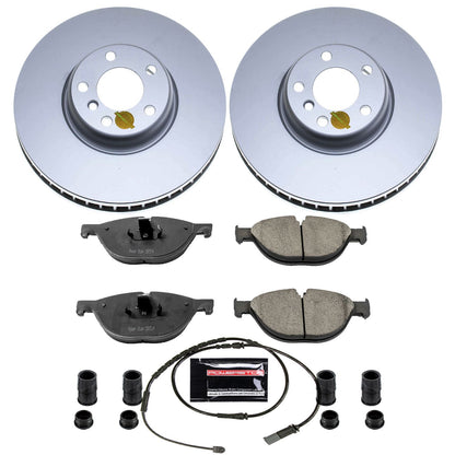 PowerStop Power Stop 10-17 BMW 535i GT Front Z23 Evolution Sport Coated Brake Kit CRK6026
