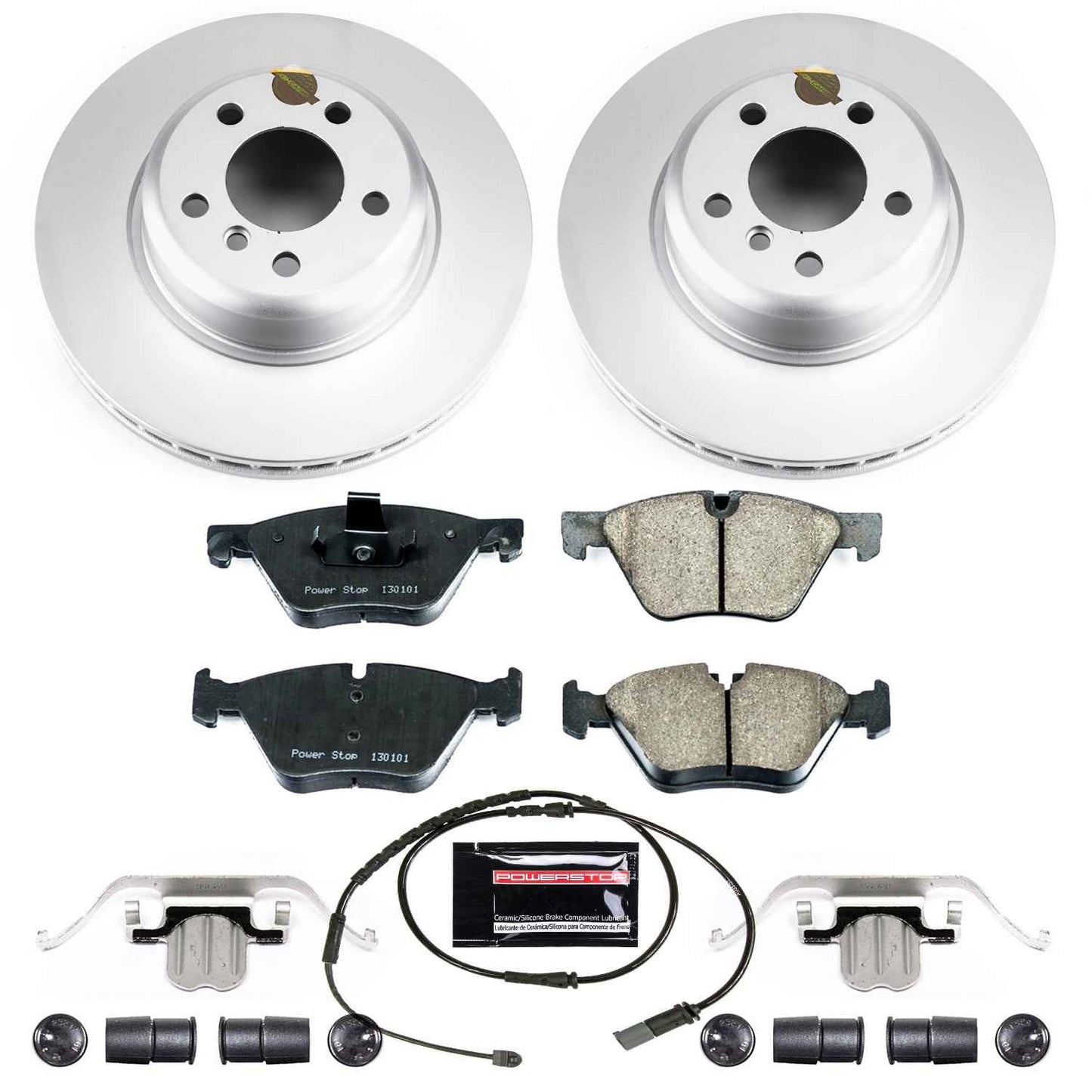 PowerStop Power Stop 11-16 BMW 528i Front Z23 Evolution Sport Coated Brake Kit CRK6032