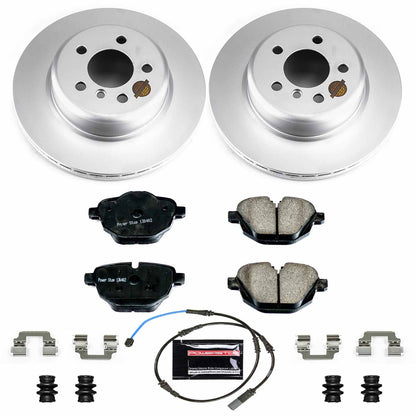 PowerStop Power Stop 11-16 BMW 528i Rear Z23 Evolution Sport Coated Brake Kit CRK6034
