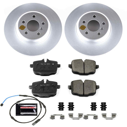 PowerStop Power Stop 11-16 BMW 550i Rear Z23 Evolution Sport Coated Brake Kit CRK6037