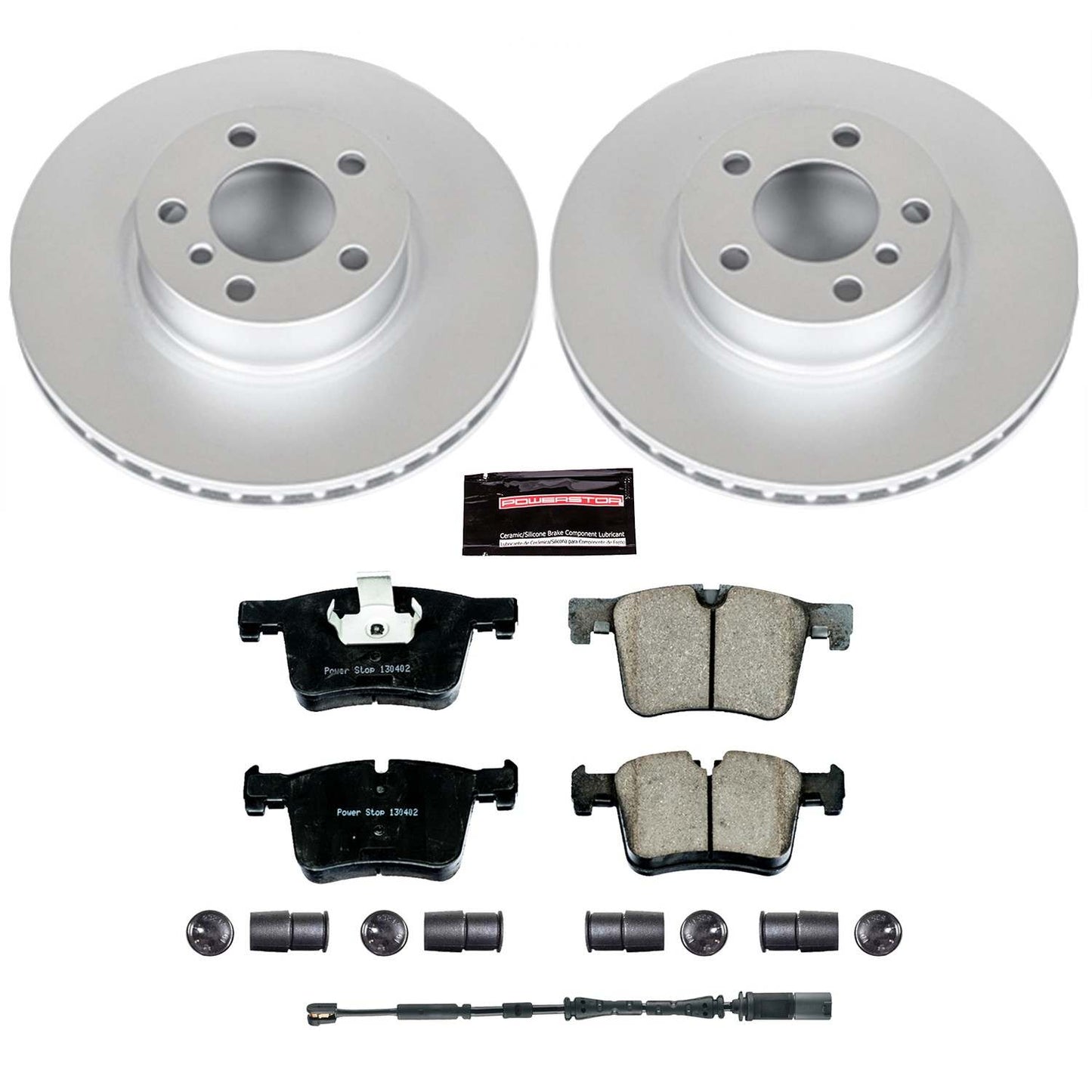 PowerStop Power Stop 11-17 BMW X3 Front Z23 Evolution Sport Coated Brake Kit CRK6038