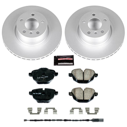 PowerStop Power Stop 11-17 BMW X3 Rear Z23 Evolution Sport Coated Brake Kit CRK6040
