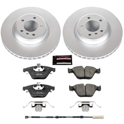 PowerStop Power Stop 2011 BMW 335d Front Z23 Evolution Sport Coated Brake Kit CRK6055