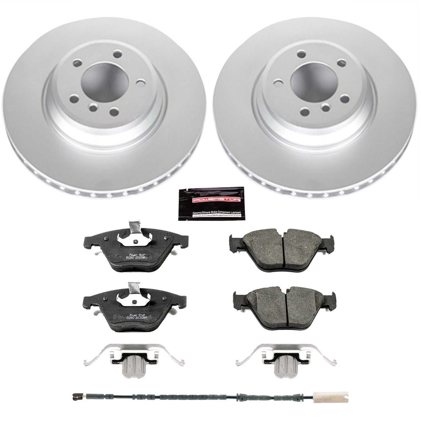 PowerStop Power Stop 11-13 BMW 335i xDrive Front Z23 Evolution Sport Coated Brake Kit CRK6058