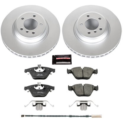 PowerStop Power Stop 11-13 BMW 335i xDrive Front Z23 Evolution Sport Coated Brake Kit CRK6058