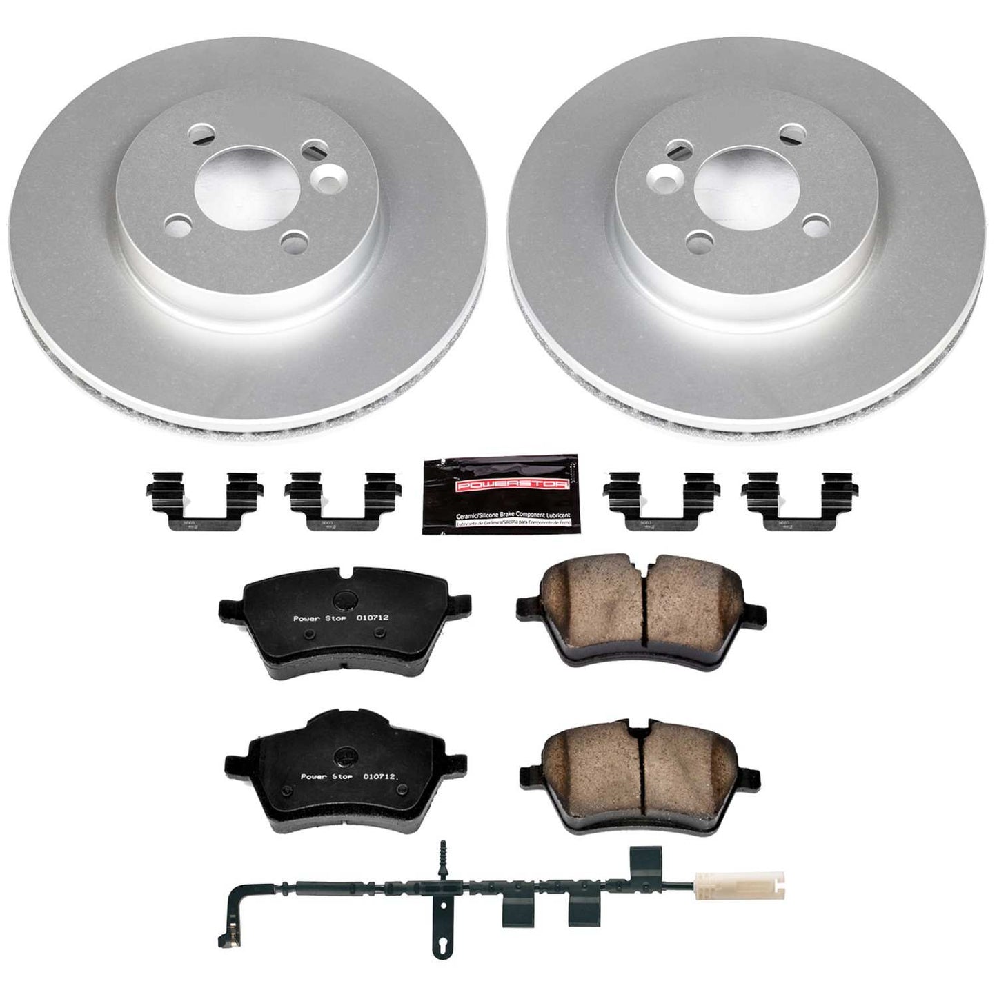 PowerStop Power Stop 07-10 Mini Cooper Front Z23 Evolution Sport Coated Brake Kit CRK6068