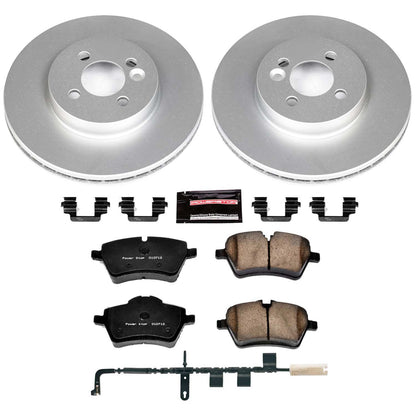 PowerStop Power Stop 07-10 Mini Cooper Front Z23 Evolution Sport Coated Brake Kit CRK6068