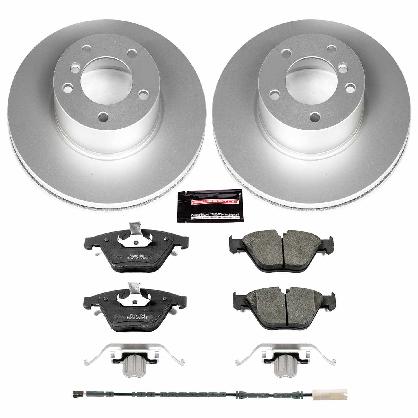 PowerStop Power Stop 11-12 BMW 328i xDrive Front Z23 Evolution Sport Coated Brake Kit CRK6073