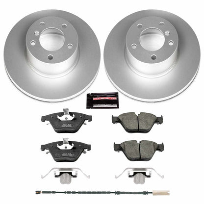 PowerStop Power Stop 11-12 BMW 328i xDrive Front Z23 Evolution Sport Coated Brake Kit CRK6073