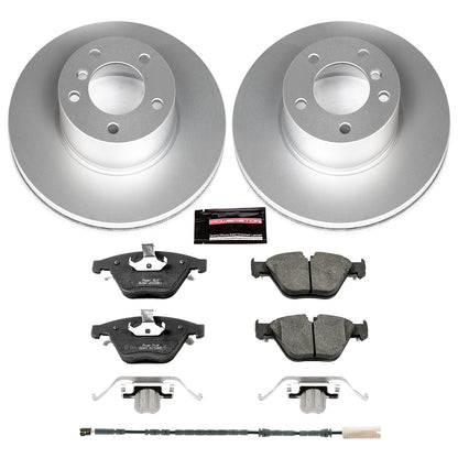 PowerStop Power Stop 11-12 BMW 328i xDrive Front Z23 Evolution Sport Coated Brake Kit CRK6073