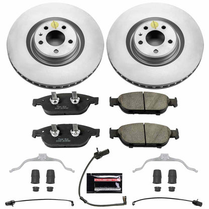 PowerStop Power Stop 12-16 Audi A6 Quattro Front Z23 Evolution Sport Coated Brake Kit CRK6129